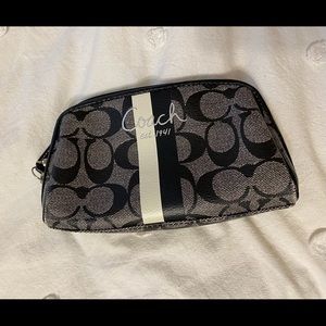 Coach makeup bag